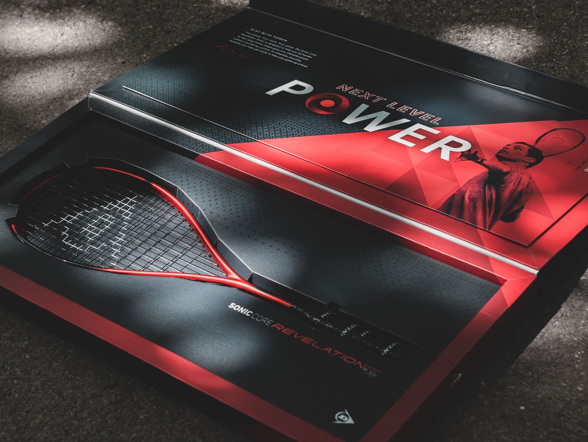 2021 Dunlop Sonic Core Squash Racquet Release