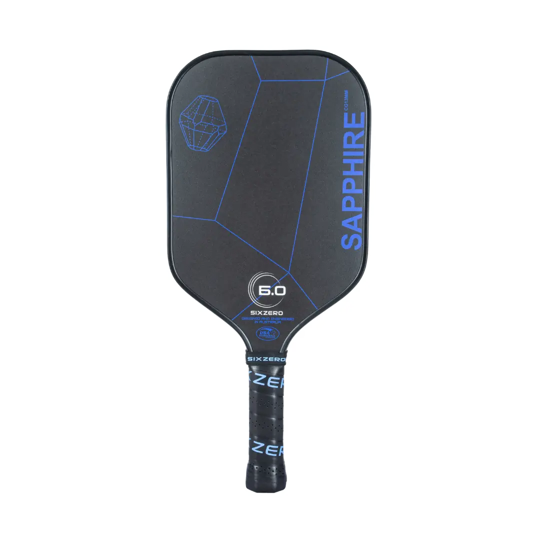 Six Zero Sapphire 13mm Pickleball Paddle