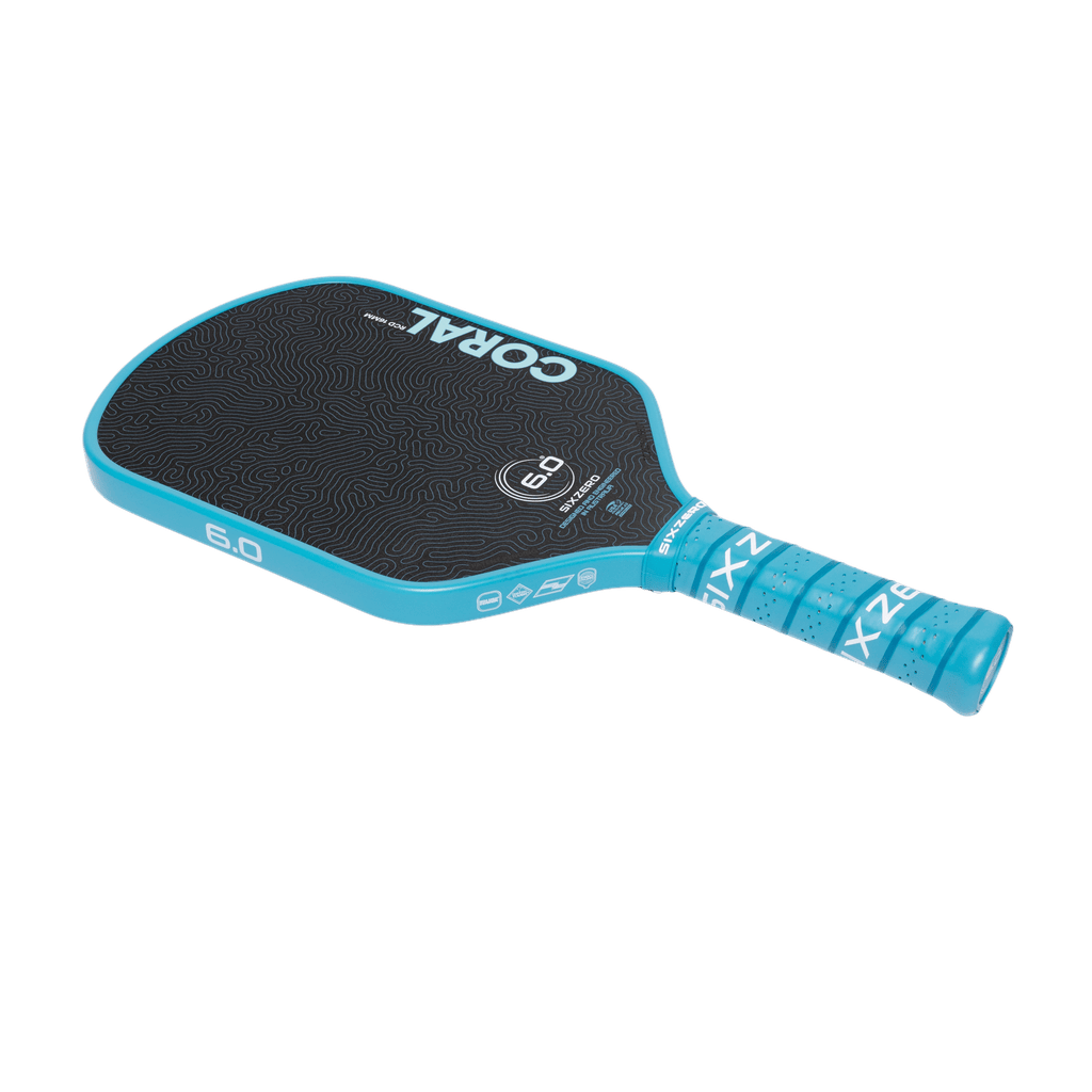 Six Zero Coral 16 Elongated Pickleball Paddle