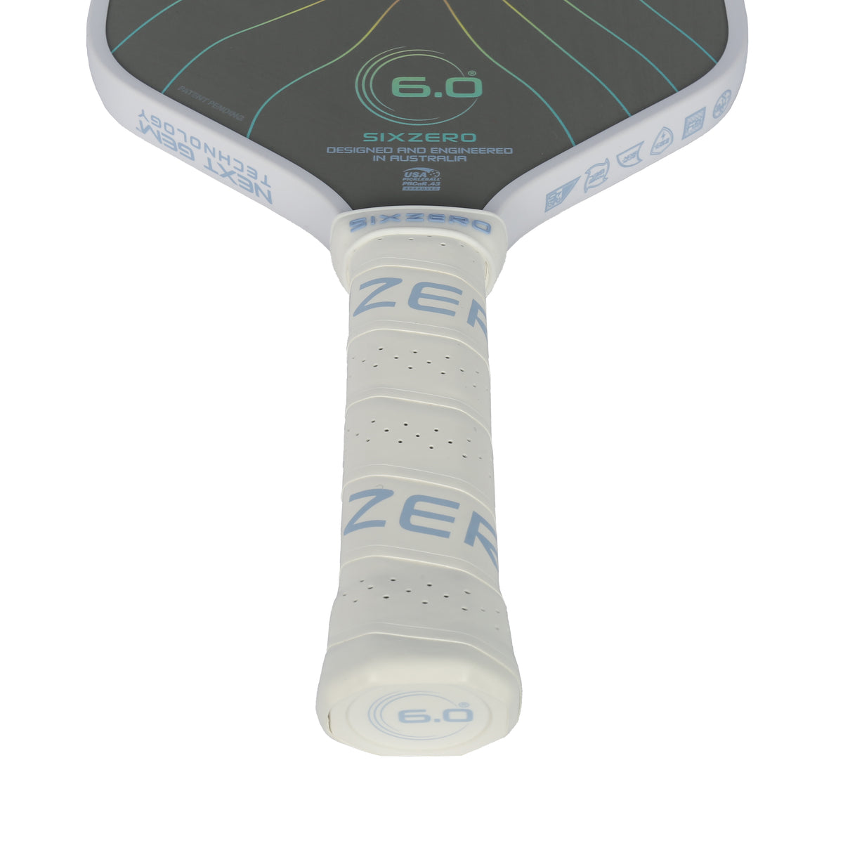 Six Zero Boulder Opal Rough Pickleball Paddle